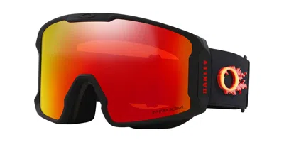 Oakley Goggles Oo7070 Line Miner L 7070g8 Men's Sunglasses  Size Large