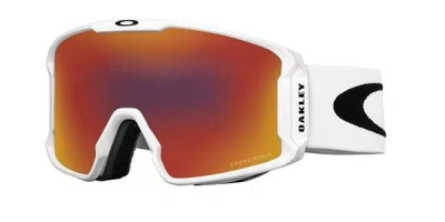 Oakley Goggles Oo7093 Line Miner M 709309 Men's Sunglasses White Size Standard