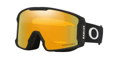 Oakley Goggles Oo7093 Line Miner M 709396 Men's Sunglasses  Size Medium In Black