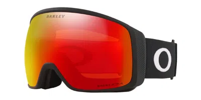 Oakley Goggles Oo7104 Flight Tracker L 710407 Occhiali Da Sole Neri Per Uomo In Black