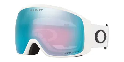 Oakley Goggles Oo7104 Flight Tracker L 710426 Occhiali Da Sole Bianchi Per Uomo In White