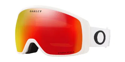 Oakley Goggles Oo7105 Flight Tracker M 710510 Occhiali Da Sole Bianchi Per Uomo In White
