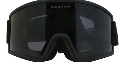 Oakley Goggles Oo7121 Target Line M 712101 Occhiali Da Sole Neri Per Uomo In Black