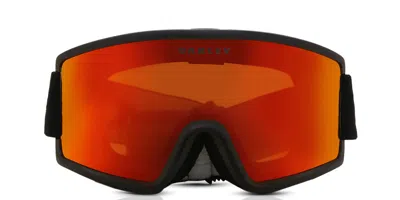 Oakley Goggles Oo7121 Target Line M 712103 Occhiali Da Sole Neri Per Uomo In Black