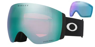 Oakley Goggles Oo7138 Flight Deck Pro L 713802 Men's Sunglasses  Size Large In Black