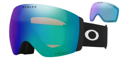 Oakley Goggles Oo7138 Flight Deck Pro L 713804 Men's Sunglasses  Size Large In Black