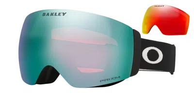 Oakley Goggles Oo7139 Flight Deck Pro M 713901 Men's Sunglasses  Size Medium In Blue