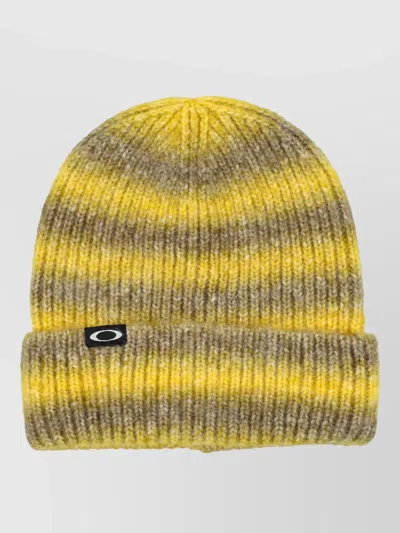 Oakley Ellipse Gradient Beanie In Yellow