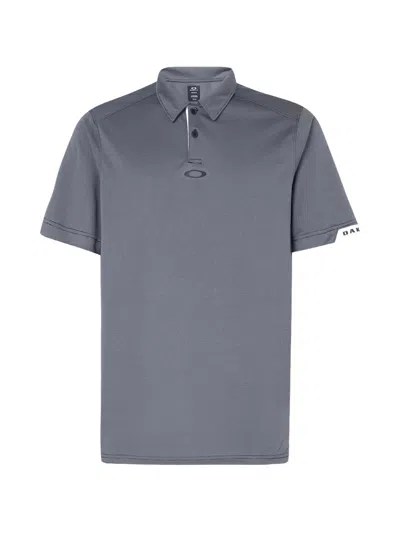 Oakley Gravity 2.0 Short-sleeve Polo Shirt In Gray