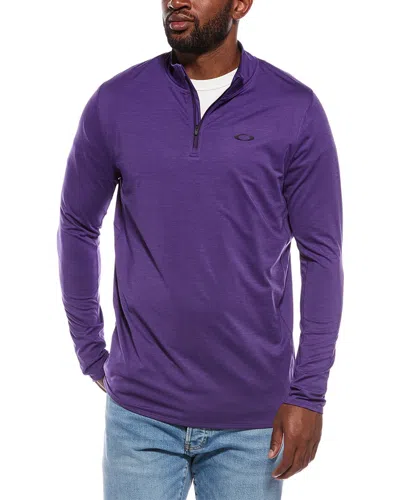 Oakley Gravity Range 1-4-zip Pullover In Purple