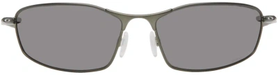 Oakley Gunmetal Carbon Whisker Sunglasses In Gray