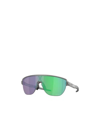 Oakley Half-frame Sunglasses In Green