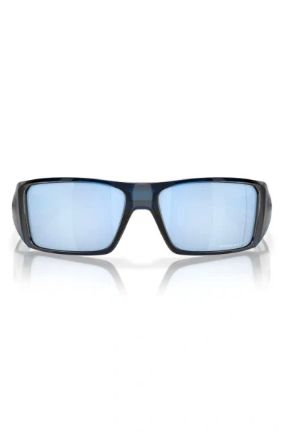 Oakley Man Sunglass Oo9231 Heliostat In Dark Blue