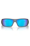 Oakley Heliostat Square-frame Sunglasses In Sapphire