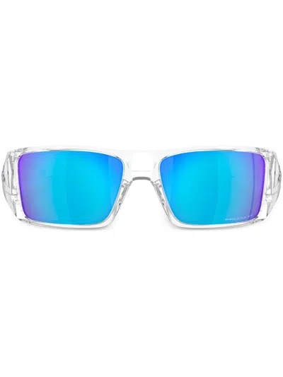 OAKLEY HELIOSTAT RECTANGLE-FRAME SUNGLASSES