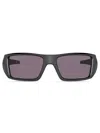 Oakley Heliostat Rectangle-frame Sunglasses In Schwarz