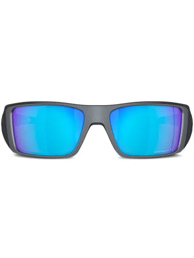Oakley Heliostat Square-frame Sunglasses In Grey