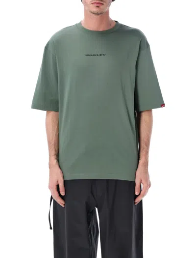 Oakley Heritage F&b Ellipse Ss Tee In Green