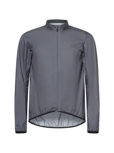 Oakley High-funnel Neck Jacket In Gray