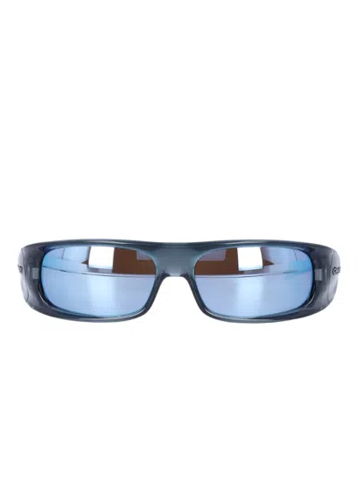 Oakley Highland Rectangle-frame Sunglasses In Blue
