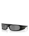 Oakley Highland Rectangular Sunglasses, 62mm In Black