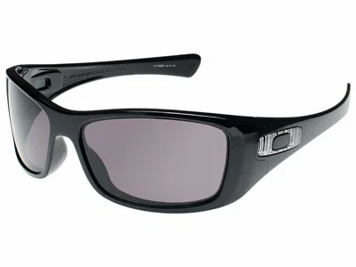 Pre-owned Oakley Hijinx Grab Bag Edition Sunglasses 12-153gb9 Polished Black/warm Grey In Gray