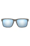 Oakley Holbrook™ 57mm Prizm™ Polarized Keyhole Sunglasses In Wood Green