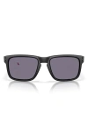 Oakley Holbrook™ Fathom Collection 57mm Prizm™ Polarized Square Sunglasses In Black Grey