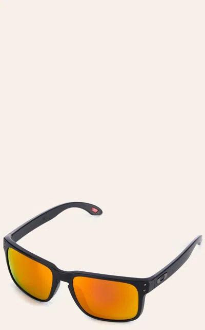 Oakley Holbrook Matte Black With Ruby Prizm Lenses Sunglasses