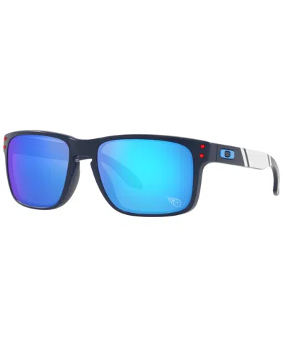 Oakley Holbrook Men's Sunglasses, Oo9102 Nfl Collection In Lions Matte Black