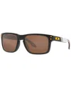 Oakley Holbrook Men's Sunglasses, Oo9102 Nfl Collection In Washington Matte Black