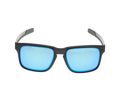 Pre-owned Oakley Holbrook Mix Polarized Sunglasses In Steel