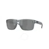 Oakley Oo9102 Holbrook 9102z4 Nero Cristallo Opaco Polarizzato Sunglasses