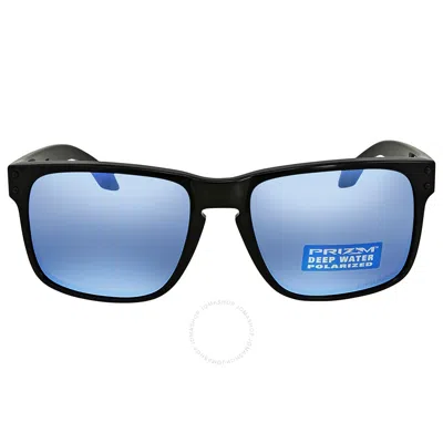 Oakley Holbrook Prizm Deep Water Polarized Square Men's Sunglasses Oo9102 9102c1 57 In Black