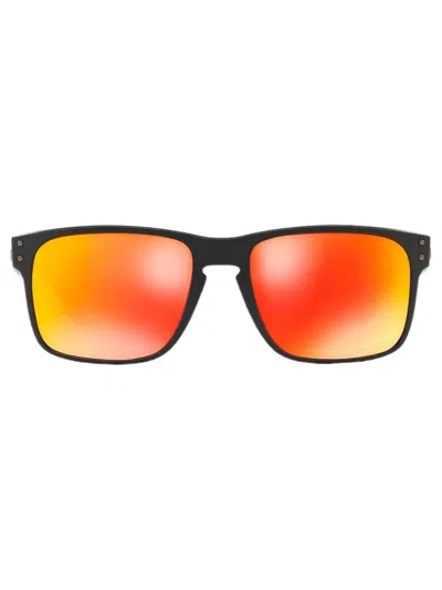 Oakley Holbrook Square-frame Sunglasses In Schwarz