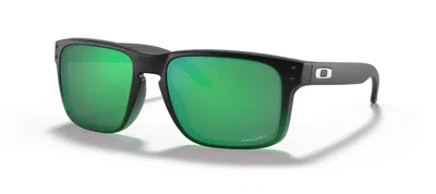 Pre-owned Oakley Holbrook Sunglasses In Jade Fade/prizm Jade (oo9102/e455)