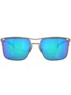 Oakley Holbrook Ti Rectangle-frame Sunglasses In Grey