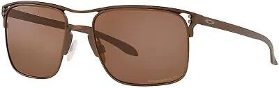 Pre-owned Oakley Holbrook Ti Sunglasses, Satin Toast Frame, Prizm Tungsten Polarized Lens