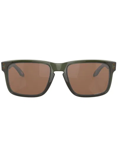 Oakley Holbrook Wayfarer-frame Sunglasses In Grün