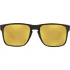 Oakley Holbrook Xl 59mm Polarized Sunglasses In Matte Black/prizm 24k