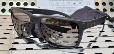 Pre-owned Oakley Holbrook Xl 9417-0559 Sunglasses Matte Black W/ Prizm Black Polarized