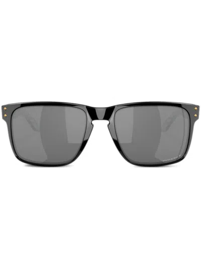 Oakley Holbrook Xl Introspect Square-frame Sunglasses In Black
