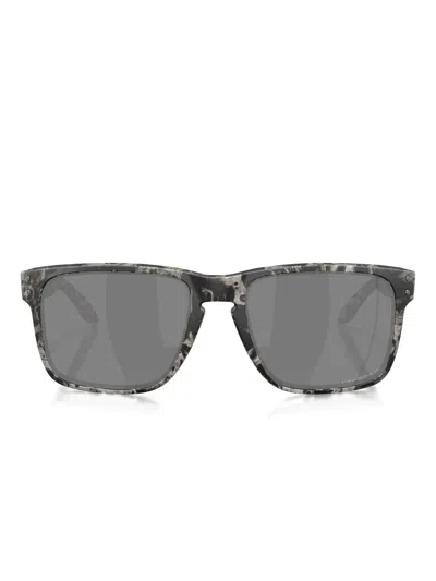 Oakley Holbrook™ Xl Marble-pattern Square-frame Sunglasses In Black