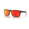 Oakley Holbrook Xl Matte Black With Prizm Ruby Iridium In Red/black