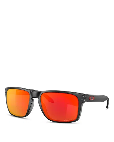 Oakley Holbrook Xl Sunglasses In Matte Black Camo/prizm Red