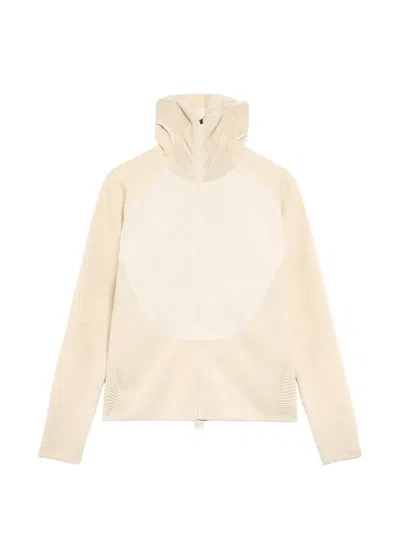 Oakley Hooded Panelled Jacket In Neutral