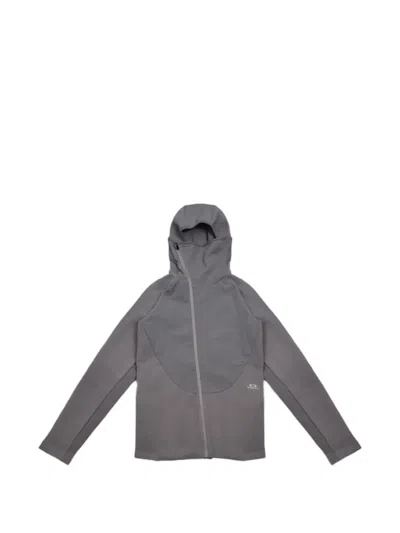 Oakley Hooded Textured Jacket In Multi