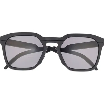Oakley Hstn 54mm Square Sunglasses In Metallic