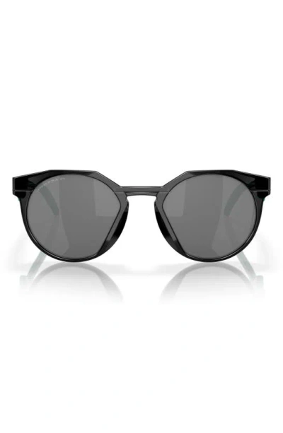 Oakley Cycle The Galaxy Round-frame Sunglasses In Shiny Black