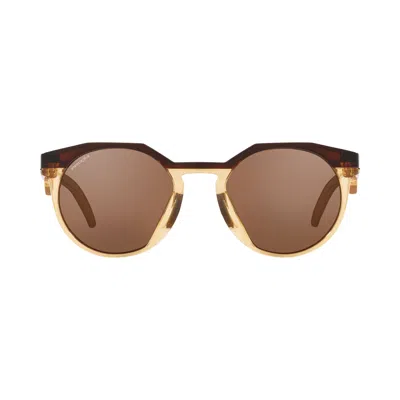 Pre-owned Oakley Hstn Polarized Sunglasses 'dark Amber/light Curry' | Brown | Men's Size Onesize
